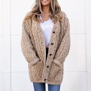Lauren Ralph Lauren Chunky Knit Cardigan